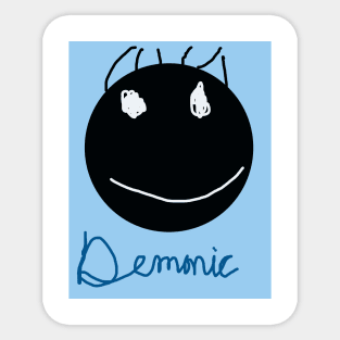 Demonic Baby Face Sticker